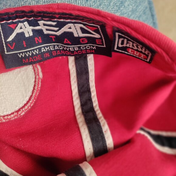 Ahead USGA Hat 2015 Hillwood CC Adjustable Red Golf Classic Fit Women's Amateur - Picture 2 of 8